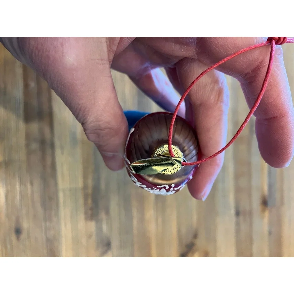 Willie‎ Nelson Musician Blown Glass Ornament NIB Christmas Holiday Country